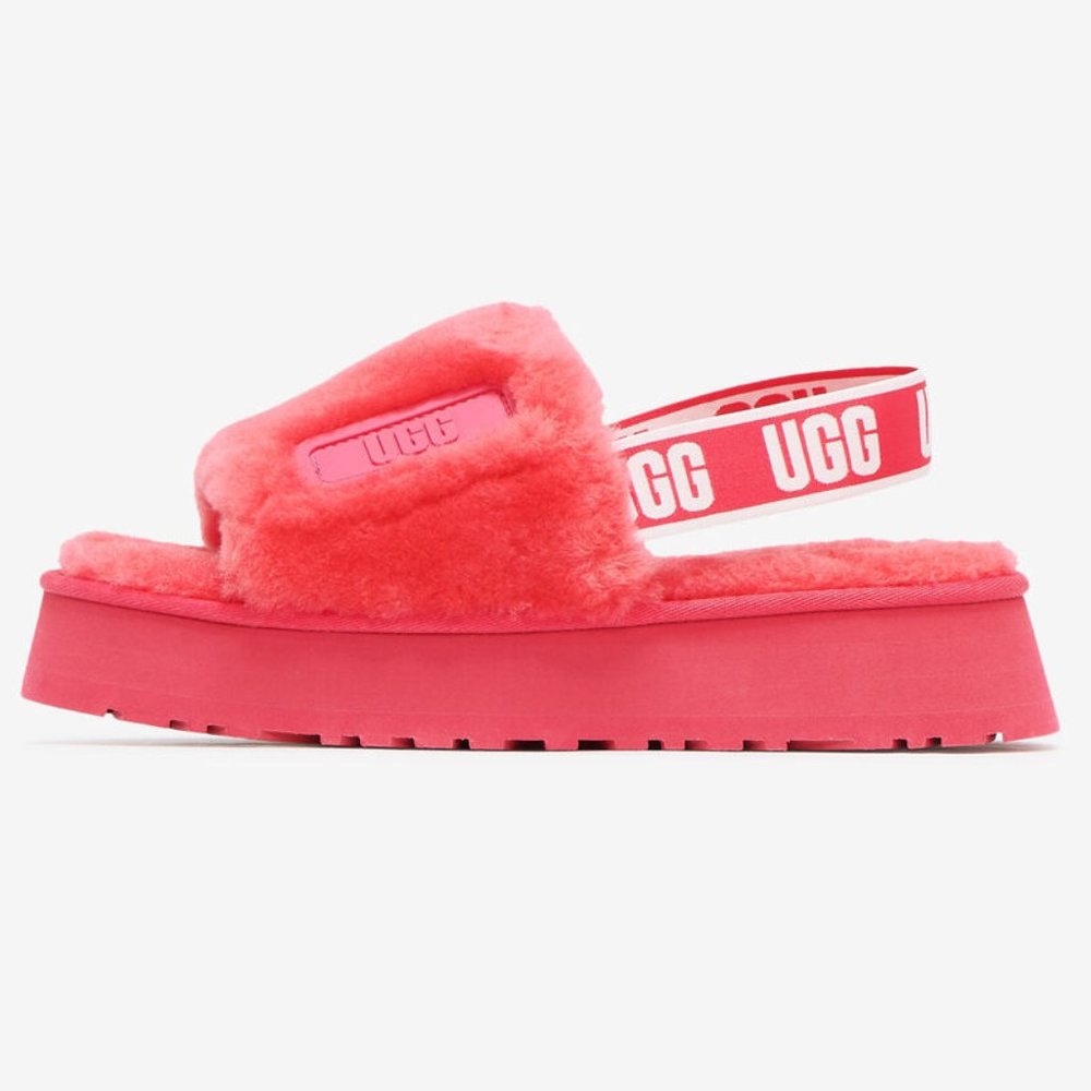 Pink UGG Disco Slides-- US Size 6
